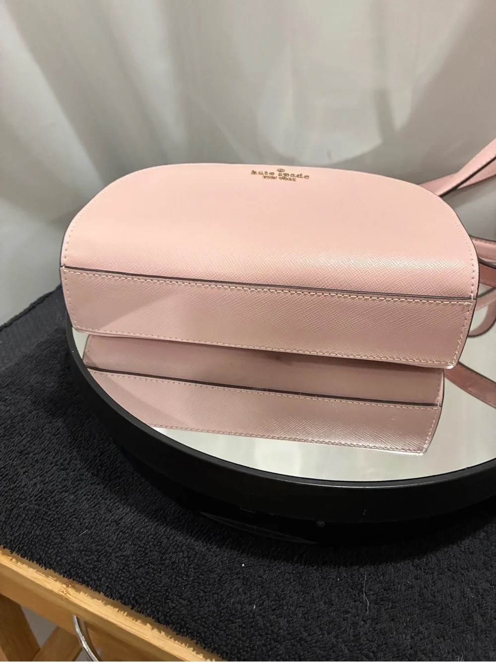 kate spade Blush Pink Leather Dome Crossbody NWOT